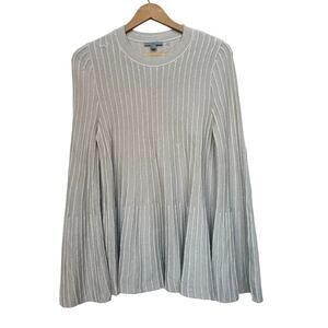 COS Ribbed Wool Cream Sweater - Size Small